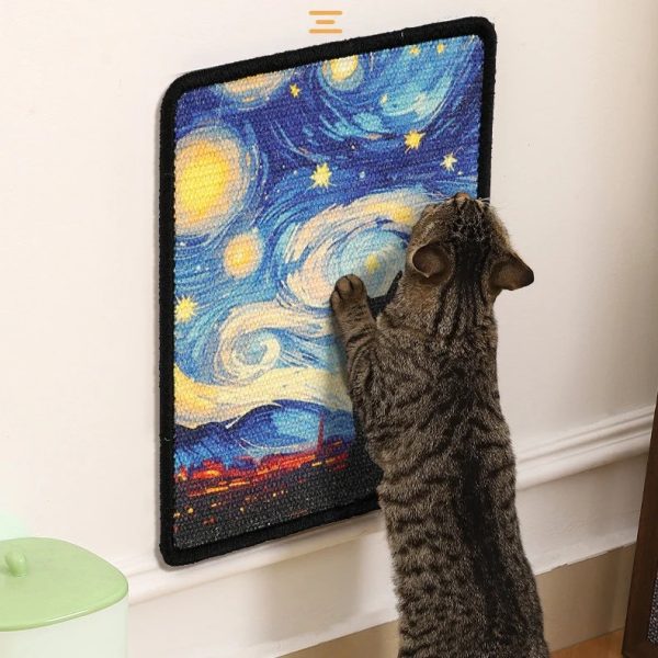 living canvas cat scratcher 15