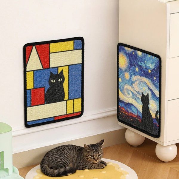 living canvas cat scratcher 16