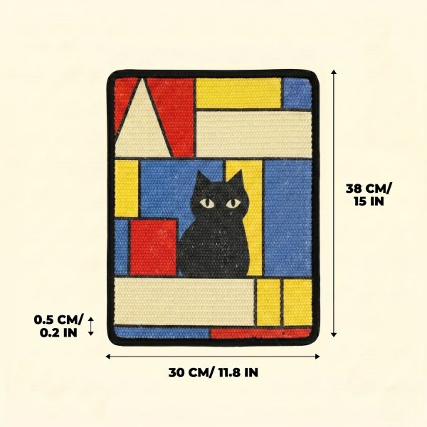 living canvas cat scratcher 24