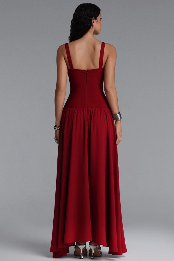 mirae rhinestone bandage maxi dress 16