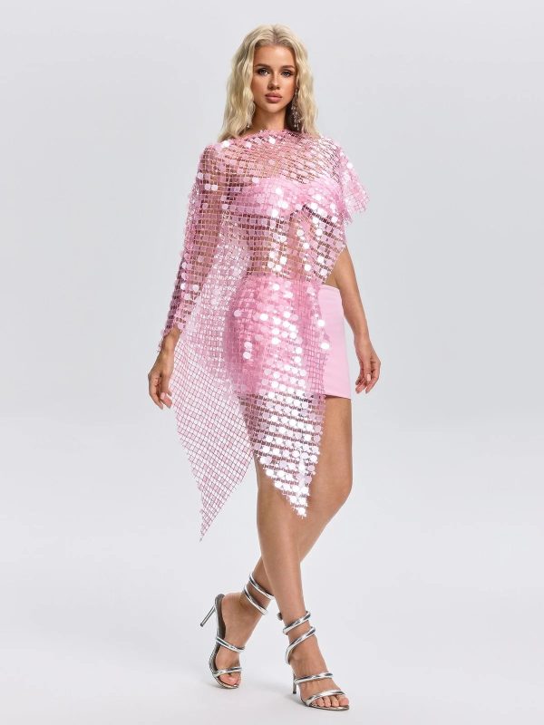 quelis sequin skirt set 12