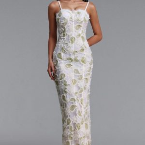 rivka spaghetti strap paisley embroidered maxi dress 11