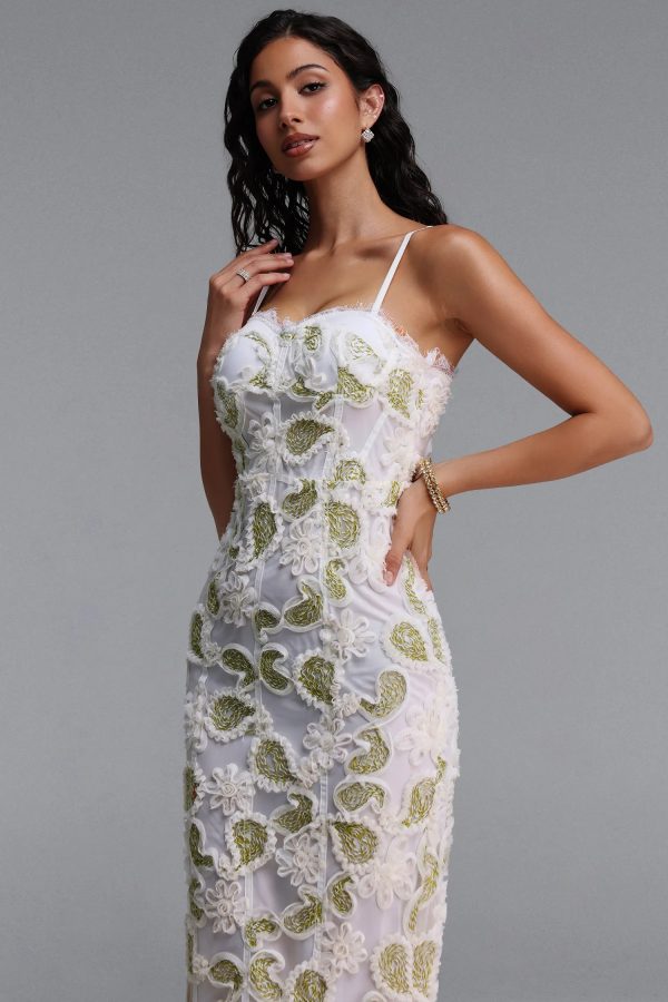 rivka spaghetti strap paisley embroidered maxi dress 14