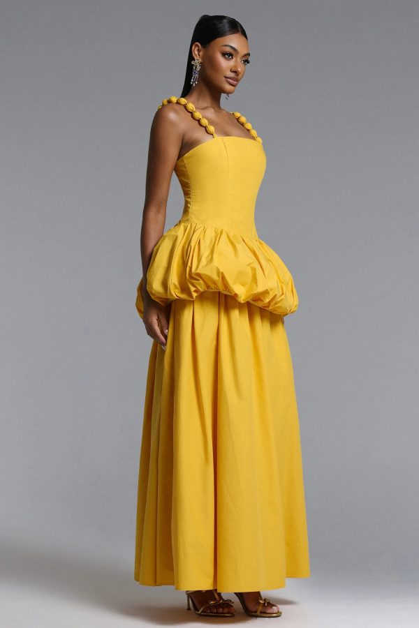selvaris sleeveless bubble maxi dress 14