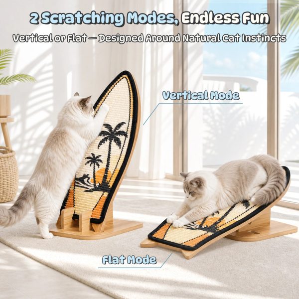 sunset palm convertible cat scratcher 16