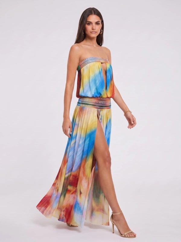 ulviera strapless split cutout maxi dress 12