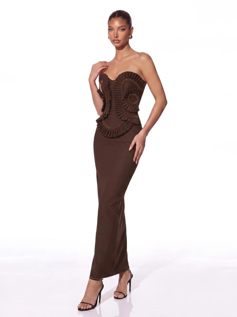 uvella strapless rhinestone maxi dress 11