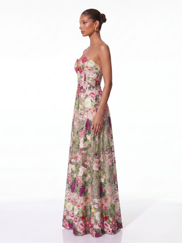 vernis flower embroidered maxi dress 14