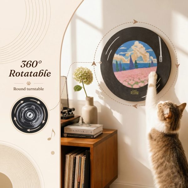 vinyl dreams wall cat scratcher 17