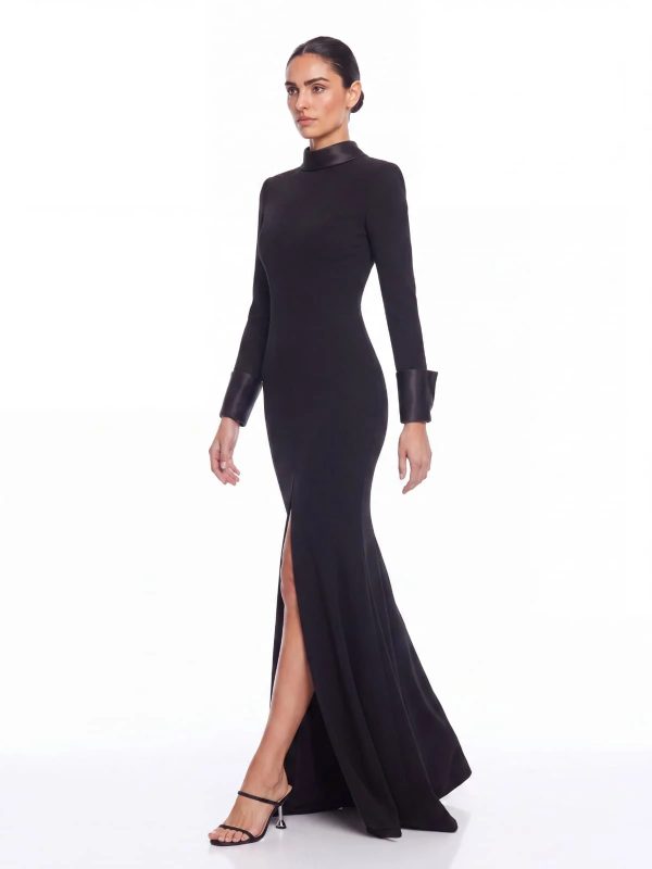 vionessa tie mermaid maxi dress 16
