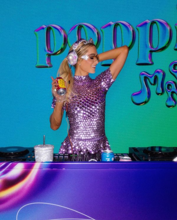 ayla sequin mini dress in violet 15