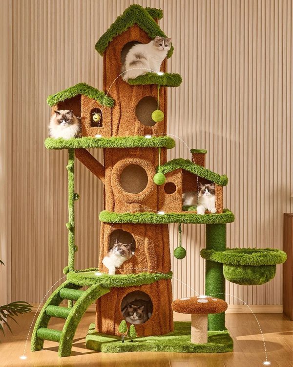 jungle series cat tree tower 15