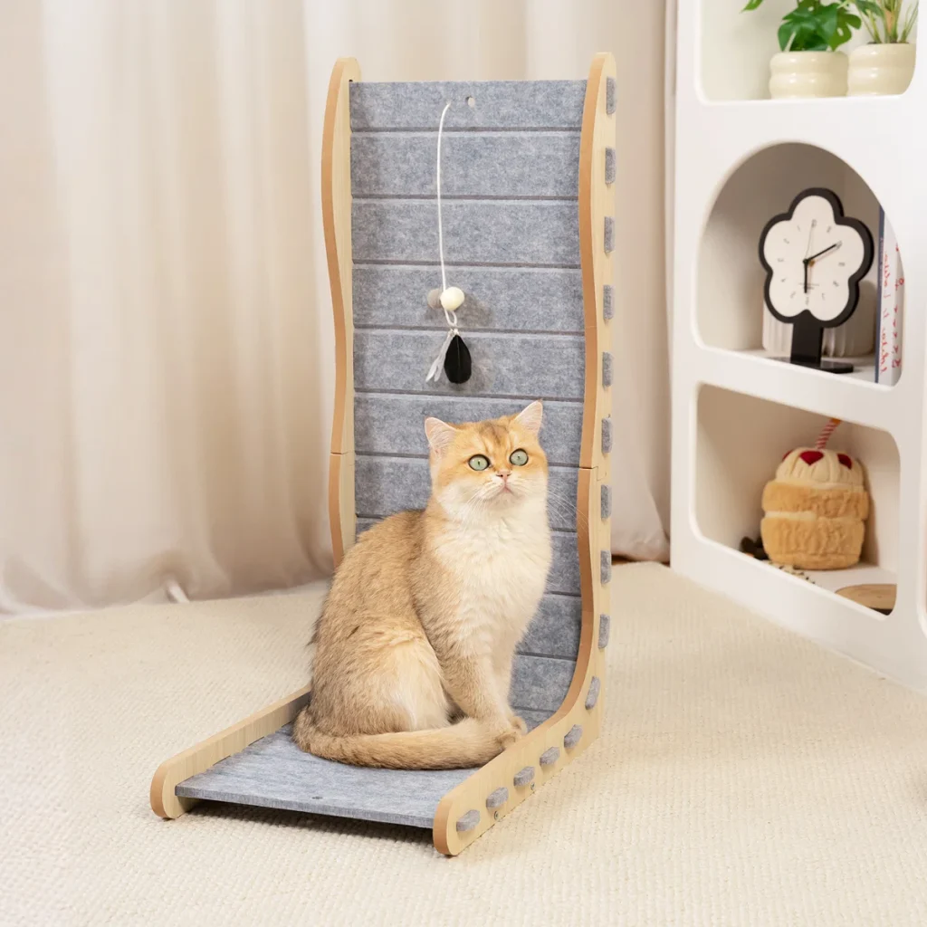 modern felt l shape cat scratcher 111