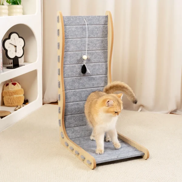 modern felt l shape cat scratcher 222