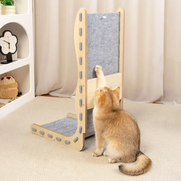 modern felt l shape cat scratcher 333