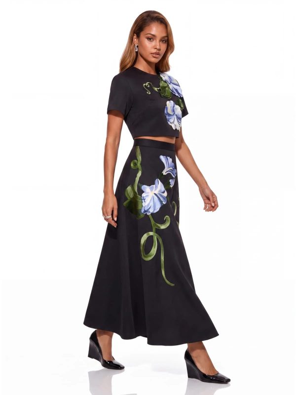 ogima short sleeve embroidered skirt set 12