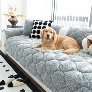 pet friendly thickened soft sherpa fleece non slip sofa protector couch cover 11 pet friendly thickened soft sherpa fleece non slip sofa protector couch cover 11