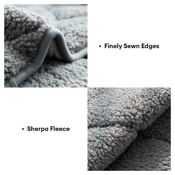 pet friendly thickened soft sherpa fleece non slip sofa protector couch cover 13