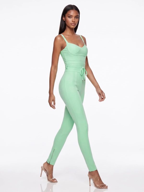 sorexil v neck bodycon jumpsuit 3