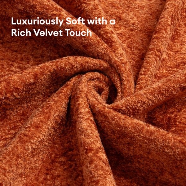 waterproof plush velvet contrast wavy edge couch cover 22