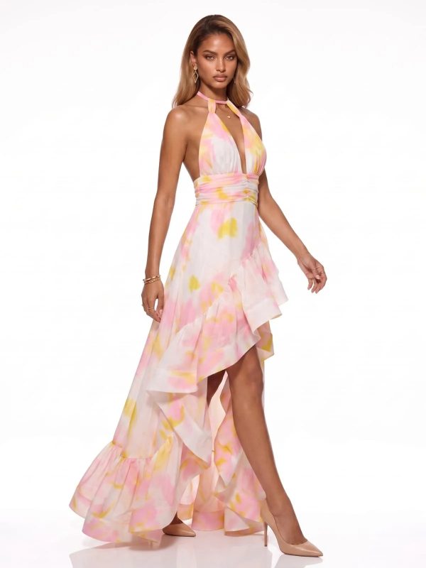 yorex floral ruffle maxi dress 13