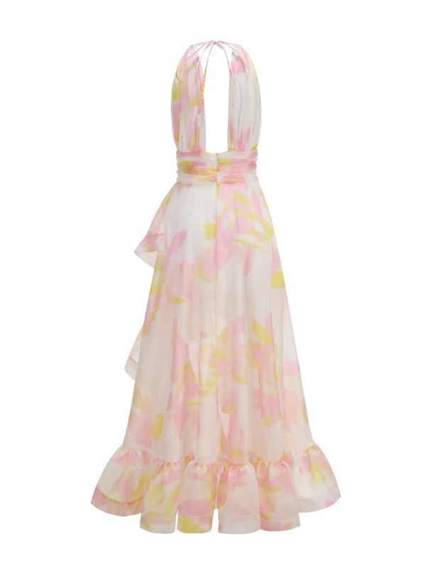 yorex floral ruffle maxi dress 16