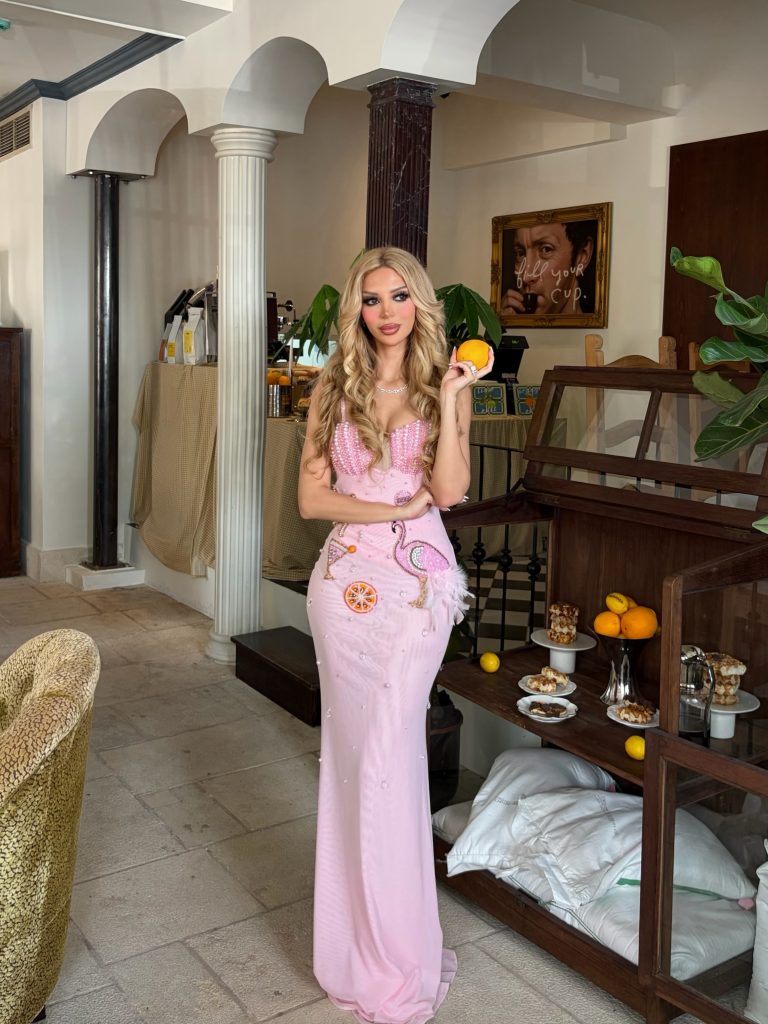 belmira spaghetti rhinestone pearl maxi dress 26