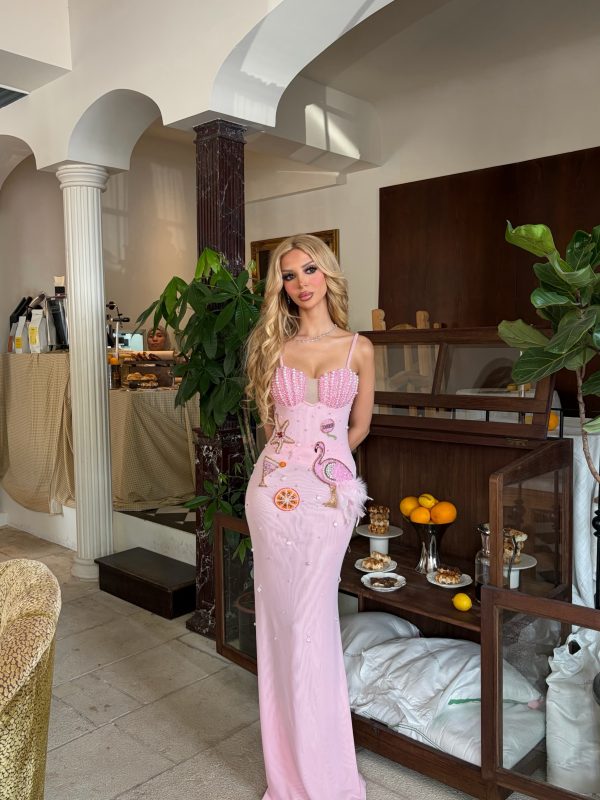 belmira spaghetti rhinestone pearl maxi dress 27