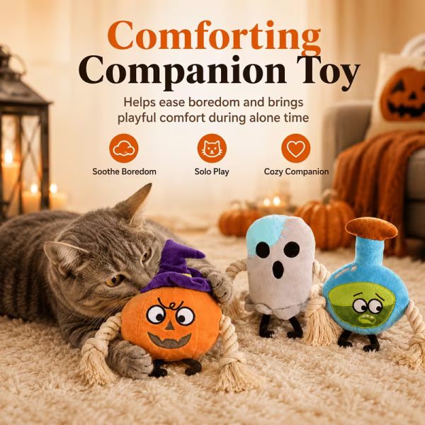halloween rope knot pet toys set (3pcs) 15