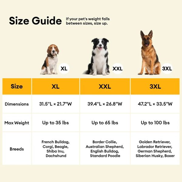 large waterproof orthopedic bolster dog sofa bed 26