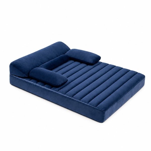 large waterproof orthopedic bolster dog sofa bed 28