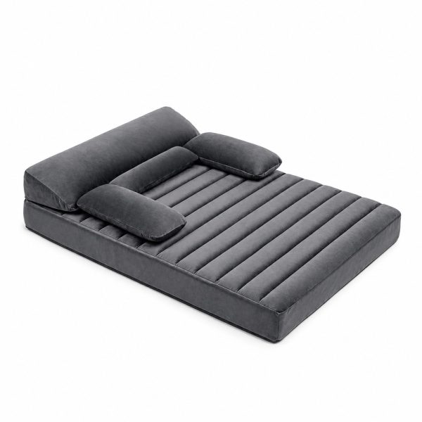 large waterproof orthopedic bolster dog sofa bed 30