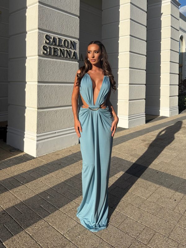 lorysa backless cutout maxi dress in blue 28
