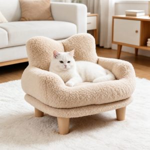 luxury detachable washable teddy fleece pet sofa bed 11 luxury detachable washable teddy fleece pet sofa bed 11