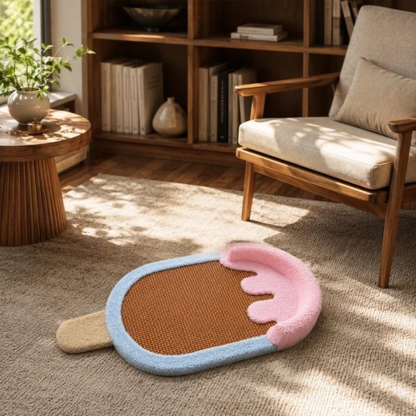 popsicle shaped scratching pet bed 15