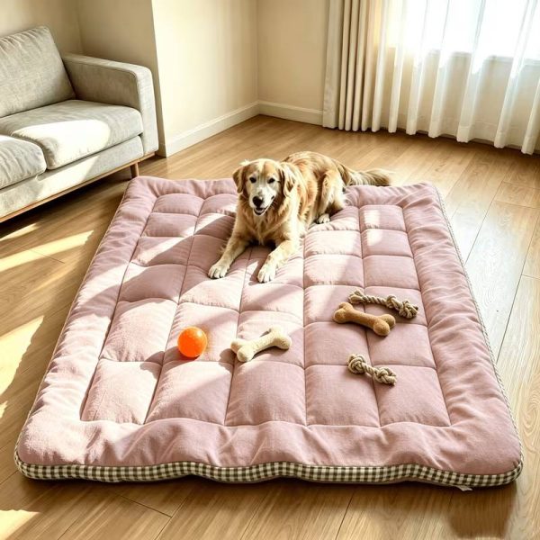 roll up washable dog sleeping mattress 21