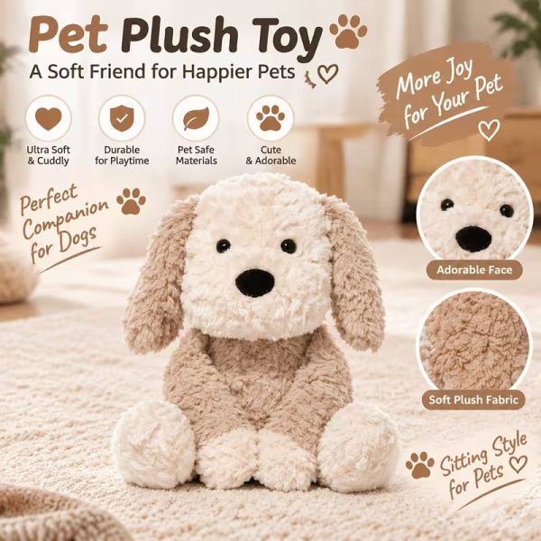 ultra soft calming dog plush toy 13