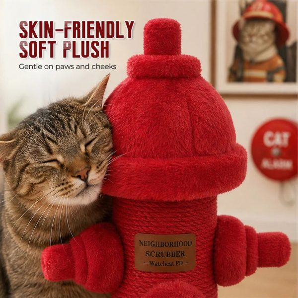 fire hydrant sisal cat scratching post 15