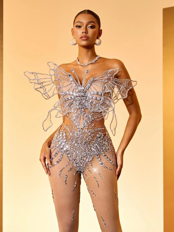 gwenifer crystal butterfly mesh jumpsuit 13